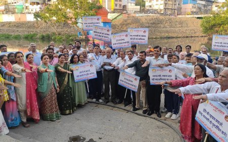 कान्ह-सरस्वती नदी पुनर्जीवन महाअभियान का शुभारंभ, जनसहभागिता से नदी बचाने का लिया संकल्प
