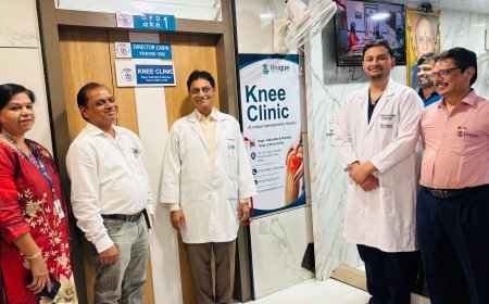 घुटनों की समस्याओं के लिए यूनिक सुपर स्पेशियलिटी हॉस्पिटल ने शुरू किया नी क्लिनिक
