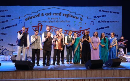 स्पंदन डॉक्टर्स ग्रुप की 150वीं संगीतमय प्रस्तुति 'सुर जी कल स्ट्राइक' में गूंजे सदाबहार नगमे
