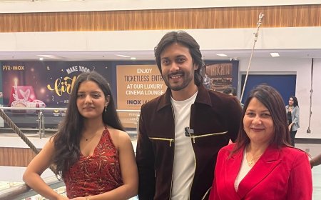 इमोशनल ड्रामा और म्यूजिकल सफर का गवाह बना इंदौर, फिल्म 'तेरा मेरा नाता' के प्रीमियर में शहर पहुंचे सितारे