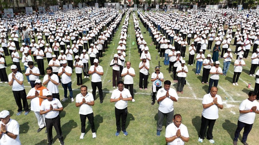 योग कार्यक्रमों के माध्यम से 30 करोड़ लोगों को जोड़ने का लक्ष्य - योग गुरू पद्मश्री डॅा.एच आर नागेंद्र