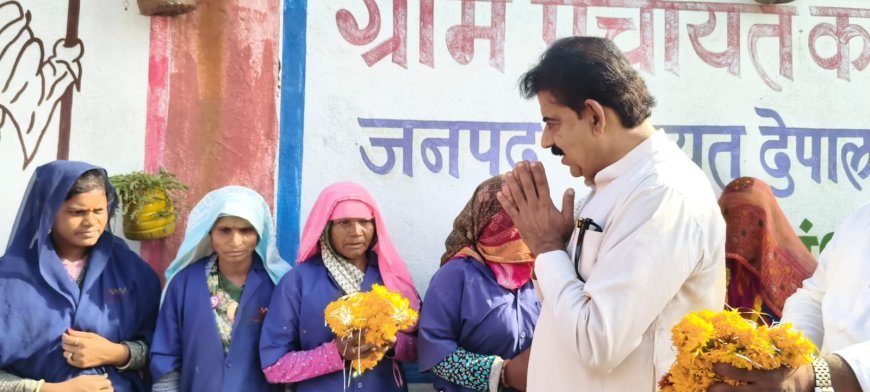 कालीबिल्लोद बना स्वच्छता-आत्मनिर्भरता का मॉडल, मोदी के 4399 दिन ‘जनआंदोलन’ बने - सांसद लालवानी