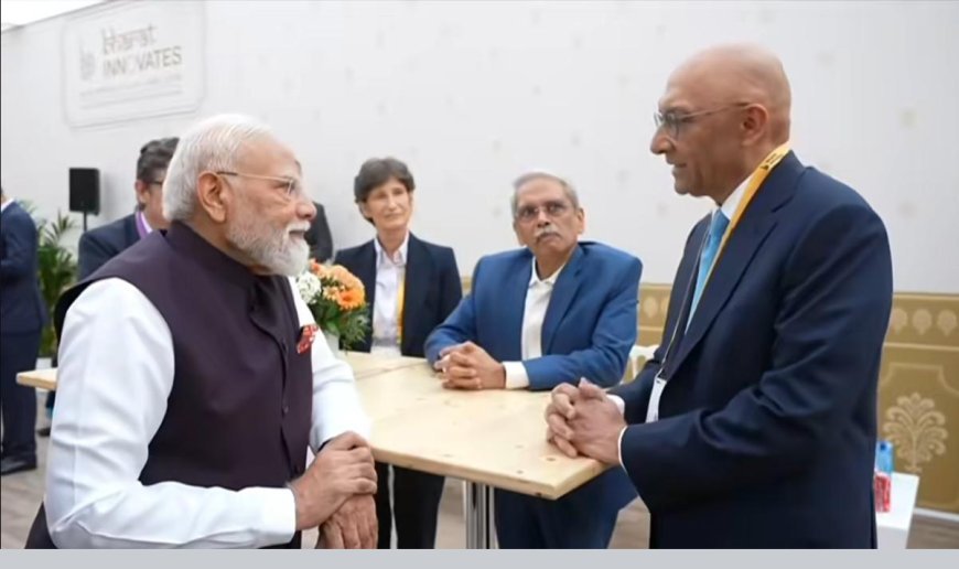 प्रधानमंत्री  नरेंद्र मोदी  के दूरदर्शी नेतृत्व में भारत आज विश्व का प्रमुख स्टार्टअप एवं इनोवेशन हब बनकर उभर रहा है