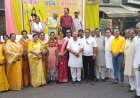 श्री मालव खांडल विप्र समाज   द्वारा देश की तीसरी पारम्पारिक गौरवशाली  रथयात्रा निकली श्री लक्ष्मी वैंकटेश देवस्थान का भव्य स्वागत 