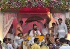 श्रीमदजगद्गुरू रामानुजाचार्य नागोरिया पीठाधीश्वर स्वामीजी श्री विष्णुप्रपन्नाचार्य महाराज का गुरु चरण पूजन सानंद हुआ सम्पन्न