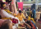 पावन सिद्धधाम  श्री लक्ष्मी वेंकटेश देवस्थान पर अस्मद गुरुभ्यो नमः के साथ हजारों भक्तो ने किया गरूदेव का चंदन व पुष्प से चरण पूजन