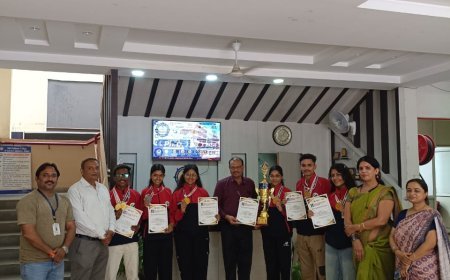 11वीं सीनियर नेशनल मिनीगोल्फ चैम्पियनशिप 2025-26 में श्री वैष्णव कॉलेज ऑफ आर्ट्स एंड कॉमर्स के खिलाड़ियों के 6 स्वर्ण एवं 1 रजत पदक 