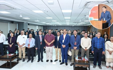 नरसी मोनजी इंस्टीट्यूट ऑफ मैनेजमेंट स्टडीज़ द्वारा MBA Batch 2026-2028 का स्वागत
