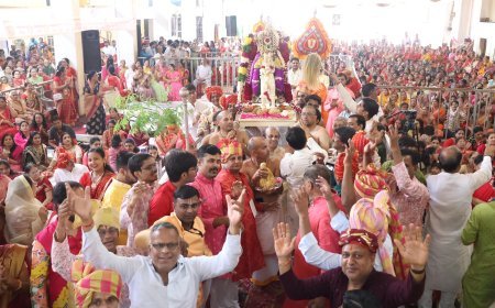 श्रीगोदा रंगनाथ  विवाहोत्सव धूमधाम से मनाया*