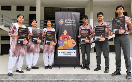 Samsung 'सॉल्व फ़ॉर टुमॉरो' ने भारत के 135 शहरों में 'डिज़ाइन थिंकिंग' पहुँचाकर अपने पाँचवें साल का जश्न मनाया।