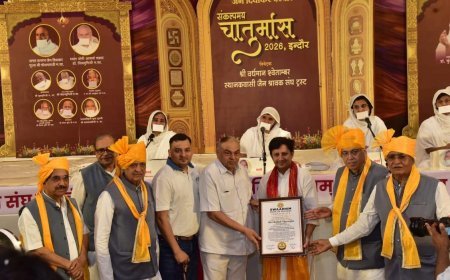 51 लाख पौधों के आक्सीजन वन के लिए कैबिनेट मंत्री कैलाश विजयवर्गीय का नाम “स्वर्णिम बुक ऑफ रिकॉर्ड्स’ में दर्ज*