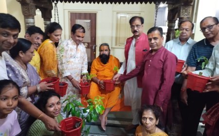 अग्रसैन सोशल ग्रुप द्वारा प्रतिवर्षानुसार इस वर्ष भी 251 पेड़ पौधे रोपने के कार्यक्रम का शुभारंभ