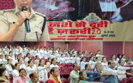 नशे से दूरी है जरूरी' का संदेश, नशे से नहीं, सपनों से जुड़ें