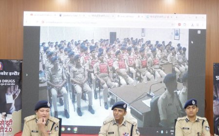 नशे से दूरी है ज़रूरी 2.0" अभियान के तहत इंदौर पुलिस के साथ नागरिकों ने रच दिया नया इतिहास