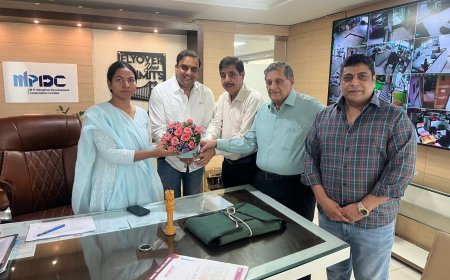 प्लास्ट पैक 2026 की तैयारियों को लेकर एमपीआईडीसी की ईडी सुश्री प्रीति यादव से मिला प्रतिनिधिमंडल