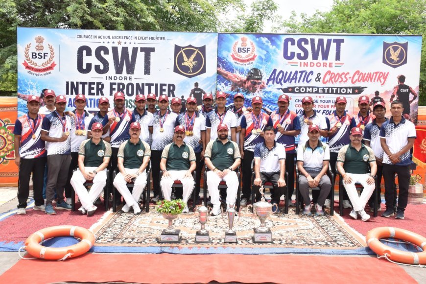 39वीं इंटर फ्रंटियर एक्काटिक प्रतियोगिता एवं 49वीं इंटर फ्रंटियर क्रॉस कंट्री प्रतियोगिता-2026 समापन समारोह