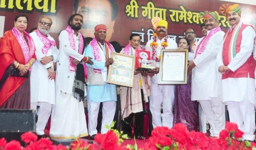 मदन परमालिया का नर्मदा-शिप्रा के जल से अभिनन्दन करने आया हूं- सतन