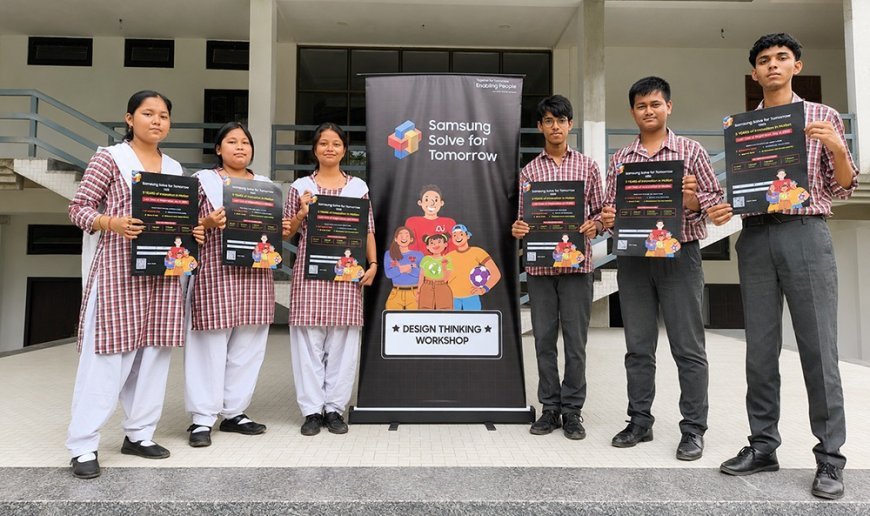Samsung 'सॉल्व फ़ॉर टुमॉरो' ने भारत के 135 शहरों में 'डिज़ाइन थिंकिंग' पहुँचाकर अपने पाँचवें साल का जश्न मनाया।