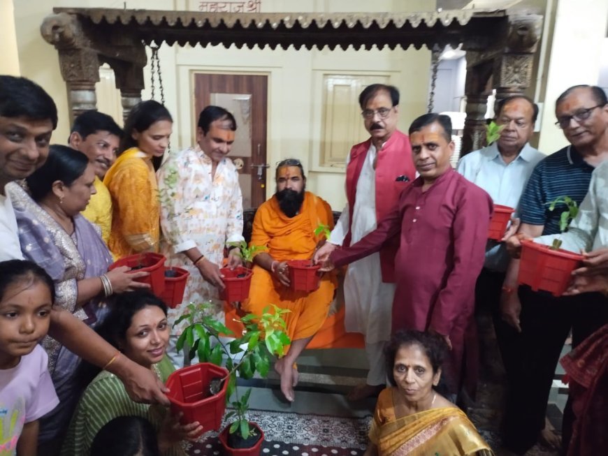 अग्रसैन सोशल ग्रुप द्वारा प्रतिवर्षानुसार इस वर्ष भी 251 पेड़ पौधे रोपने के कार्यक्रम का शुभारंभ