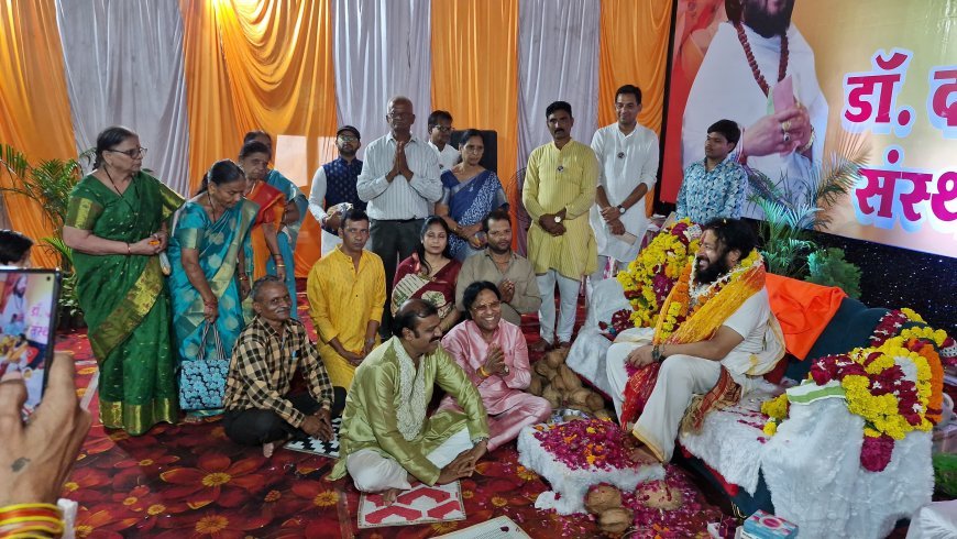 दादू महाराज के पावन सान्निध्य में गुरु पूर्णिमा महोत्सव श्रद्धा, भक्ति एवं गुरु वंदना के साथ संपन्न