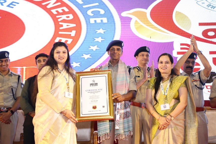 इंदौर पुलिस कमिश्नरेट द्वारा  "नशे से दूरी है ज़रूरी 2.0 (Say No to Drugs)" अभियान का किया भव्य समापन