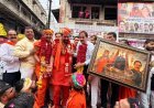 महेश्वर से उज्जैन तक कावड़ यात्रा में संस्था सर्वधर्म संघ ने किया कावड़ियों का स्वागत
