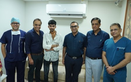 सड़क हादसे में फटी श्वासनली, जटिल सर्जरी कर केयर सीएचएल के डॉक्टरों ने युवक को दी नई जिंदगी