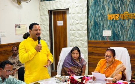 नगर परिषद शाहपुर में परिषद् का साधारण सम्मलेन आयोजित हुवा