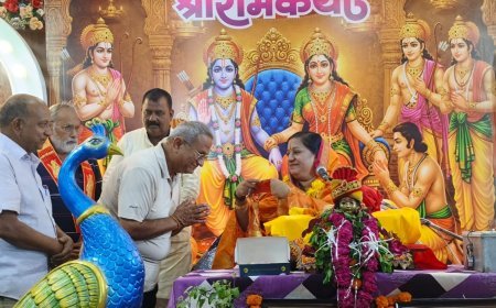 श्रीराम कथा में भोलेनाथ के मूलस्थान कैलाश मानसरोवर मुक्ति हेतु संकल्प