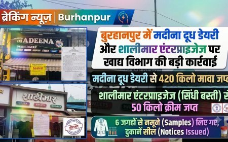 क्या मध्य प्रदेश में भी महाराष्ट्र के आईएएस FDI कमिश्नर तुकाराम मुंडे  की तर्ज पर मिलावट खोरों पर होगी कार्रवाई