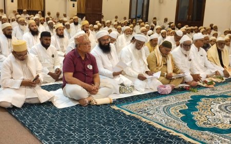 बुरहानपुर में दाऊदी बोहरा समाज ने ईद मिलादुन्नबी पर नातिया मजलिस का किया आयोजन, एकता और अकीदत का दिया संदेश