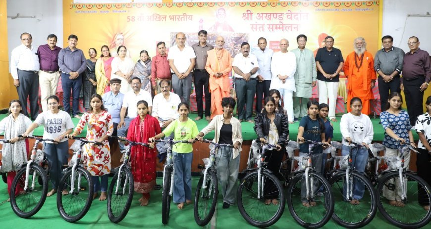 अग्रसेन सोशल ग्रुप द्वारा २२वा बालिकाओं को साईकिल वितरण समारोह गरिमामय रुप से संपन्न हुआ। 