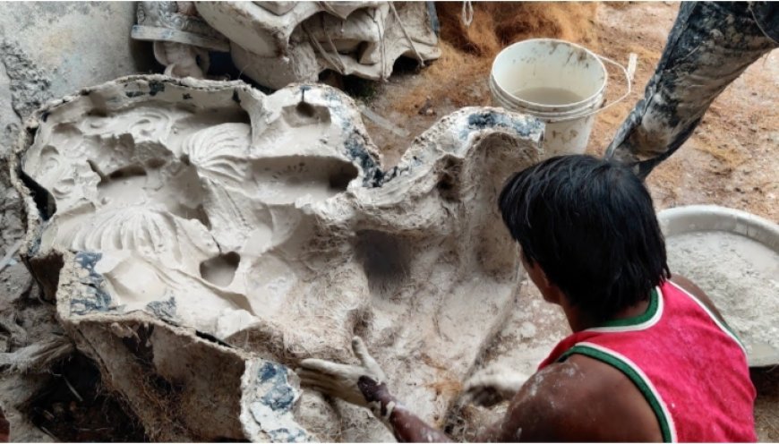 प्लास्टर ऑफ पेरिस जहां मूर्तियों का निर्माण वही लगे रोक। धर्मेंद्र श्रीवास्तव,