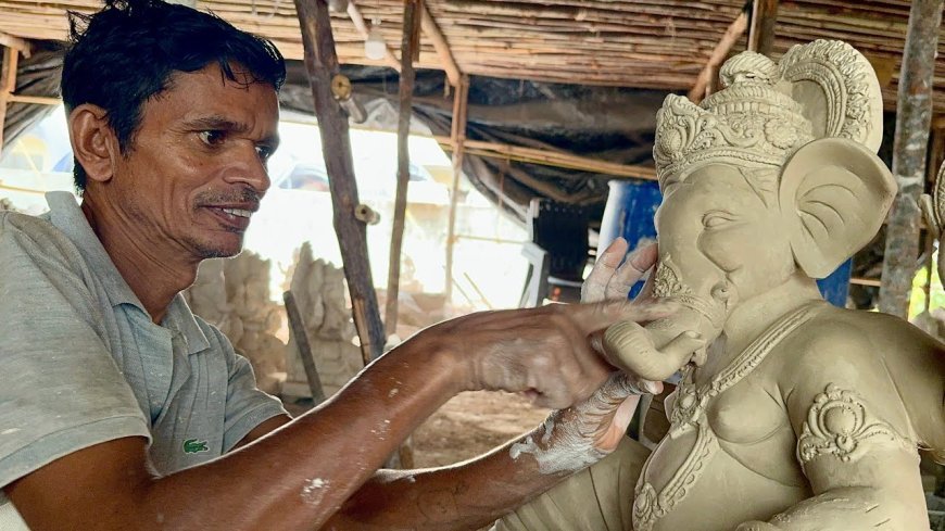 प्लास्टर ऑफ पेरिस जहां मूर्तियों का निर्माण वही लगे रोक। धर्मेंद्र श्रीवास्तव,