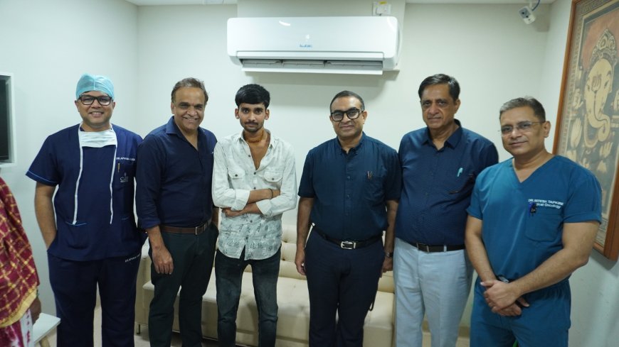सड़क हादसे में फटी श्वासनली, जटिल सर्जरी कर केयर सीएचएल के डॉक्टरों ने युवक को दी नई जिंदगी