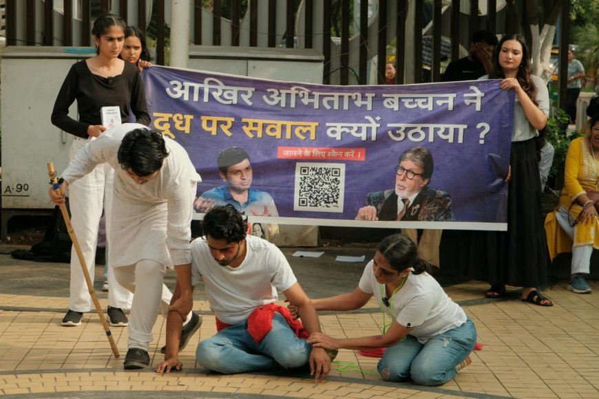 नुक्कड़ नाटक से दूध का सच — “डोंट बिलीव द डेयरी टेल” का मंचन इंदौर मेंप्रेस विज्ञप्ति