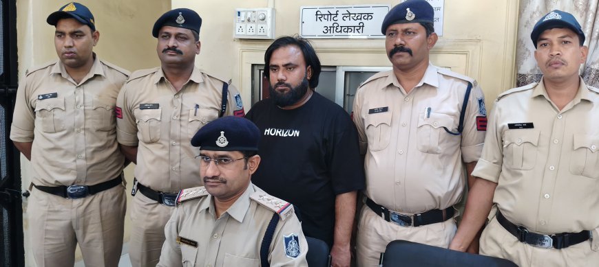 बुरहानपुर में आर.के ऑटोडील पार्किंग से ताला काटकर अर्टिका कार चुराने वाले अज्ञात आरोपी को गणपति नाका पुलिस ने किया गिरफ्तार