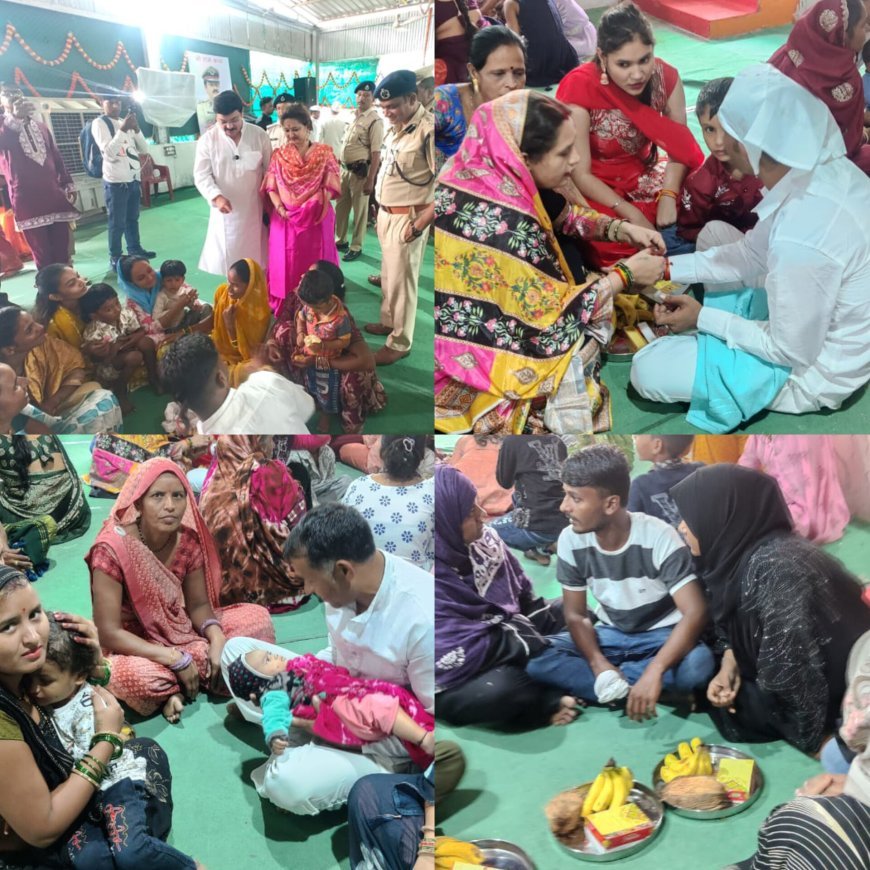 केन्द्रीय जेल इन्दौर के सभागृह में रक्षाबंधन कार्यक्रम का भव्य आयोजन किया गया।