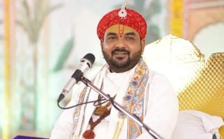 इंदौर कांटा फोड़ वाले के मुखारविंद से श्रीमद् भागवत कथा का आयोजन श्री बद्रीनाथ धाम में