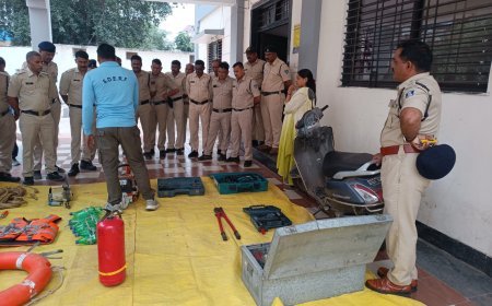 सिंहस्थ-2028 प्रशिक्षण के अंतर्गत पुलिस अधिकारियों एवं कर्मचारियों को दिया  प्रशिक्षण