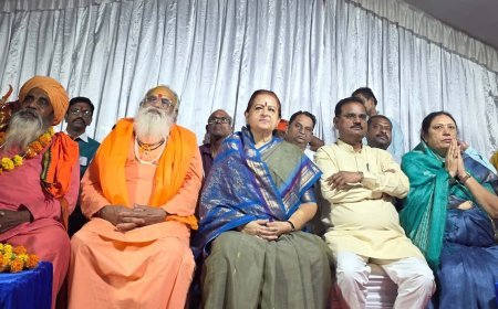 वीर गोगा जी महाराज के जन्मोत्सव पर आयोजित भव्य चल समारोह में शामिल हुई अर्चना चिटनिस, छड़ी का किया विधिवत पूजन-अर्चन