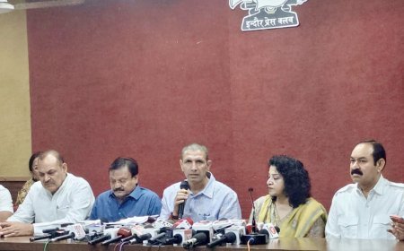 इंदौर में राहुल गांधी का 19 सितंबर को होने वाला छात्रों की गूंज कार्यक्रम से डर रही सरकार
