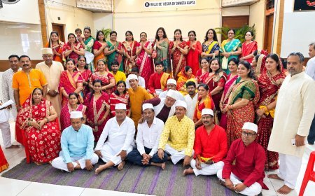 श्री अग्रसेन क्लब द्वारा 35 से ज्यादा वैश्य समाज की महिलाओं ने ऋषि पंचमी का सामूहिक उद्यापन कराया