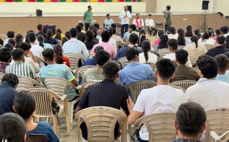 इंदौर में राहुल गांधी के 'छात्रों की गूंज' कार्यक्रम को लेकर उत्साह
