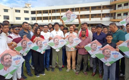 मां अहिल्या की नगरी में जमीन से लेकर आसमान तक गूंजी ‘छात्रों की गूंज’