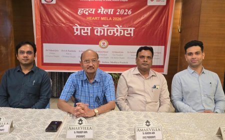 कार्डियोलॉजिकल सोसाइटी ऑफ़ इंडिया इंदौर 20 सितंबर को ग्रामीण हाट मेला परिसर में मुफ़्त हार्ट मेला आयोजित करेगा*