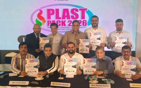 मध्य भारत का प्रमुख प्लास्टिक उद्योग आधारित आयोजन  27 से 30 नवम्बर 2026 को होगा प्लास्ट पैक 2026