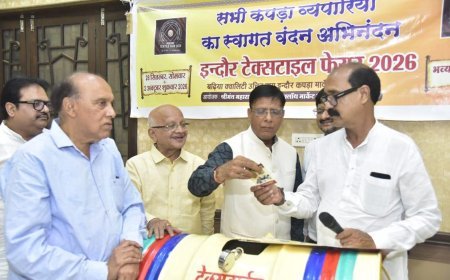 एम.टी. क्लॉथ मार्केट के ‘इंदौर टेक्सटाइल ट्रेड फेयर 2026’ में दूसरे दिन भी उत्साह, डेली ड्रॉ में 51 क्रेता विजेता