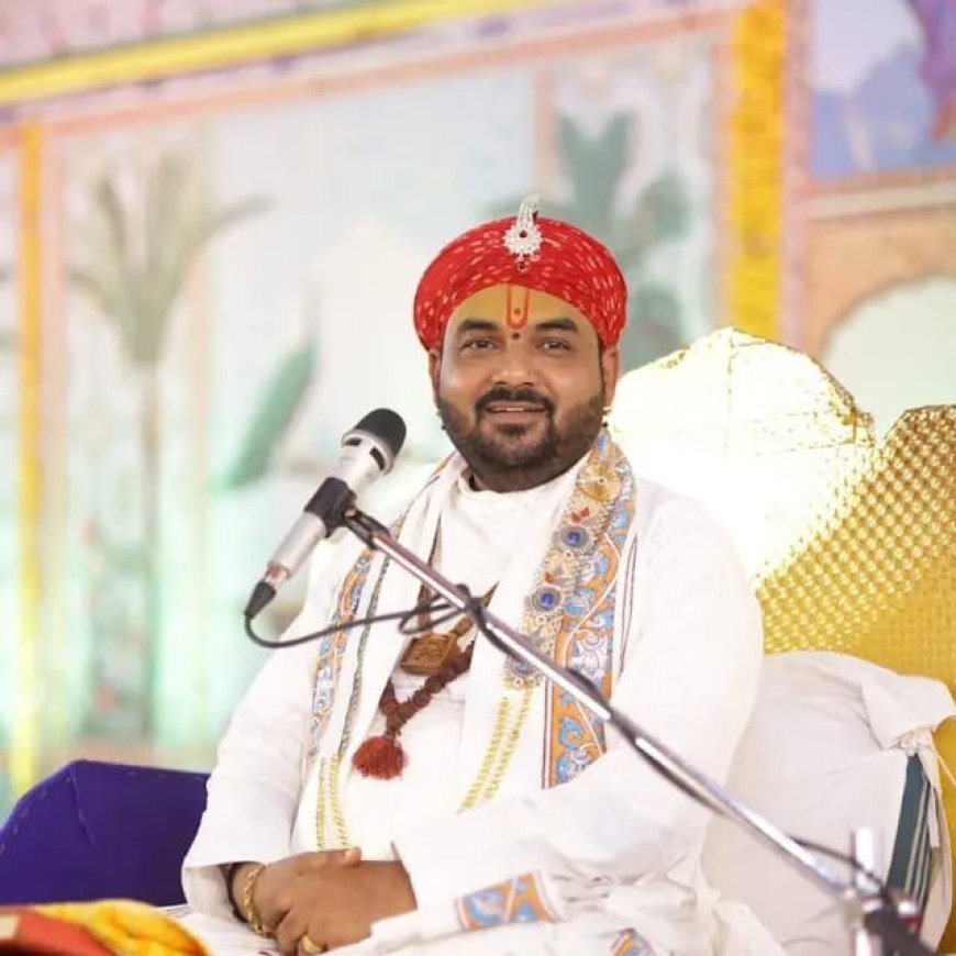 इंदौर कांटा फोड़ वाले के मुखारविंद से श्रीमद् भागवत कथा का आयोजन श्री बद्रीनाथ धाम में