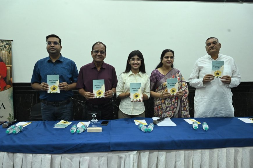 14 वर्षीय सानिका की पहली कविता पुस्तक ‘Whispers of Wonder’ प्रकाशित